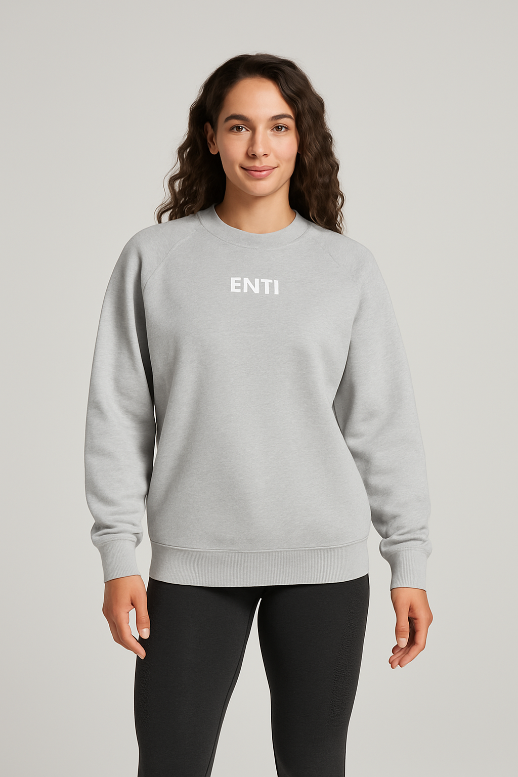 Oversized Jumper - Gray