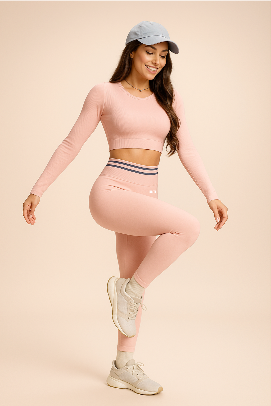 Co-ord Scrunch Set - Pink