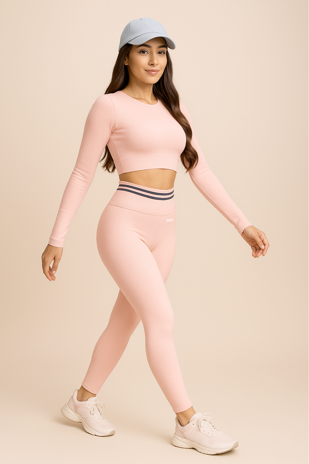 Co-ord Scrunch Set - Pink