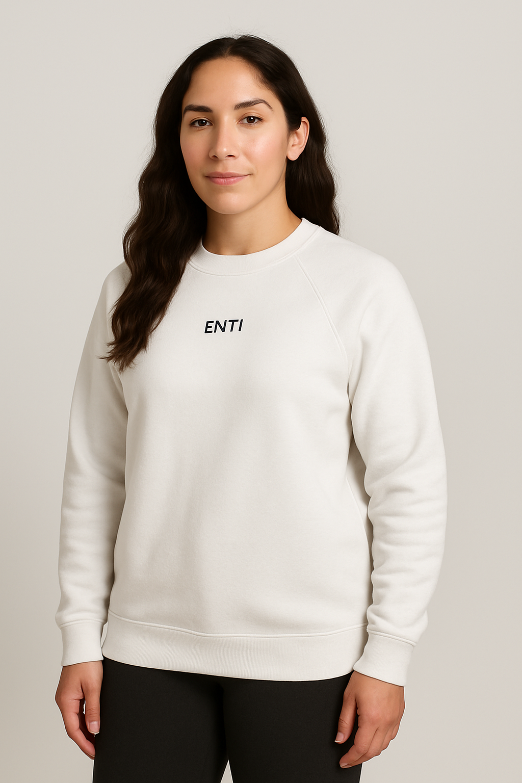 Oversized Jumper - White