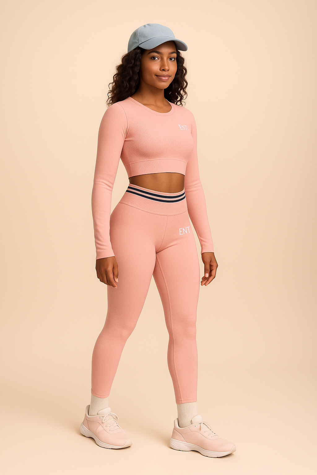 Co-ord Scrunch Set - Pink
