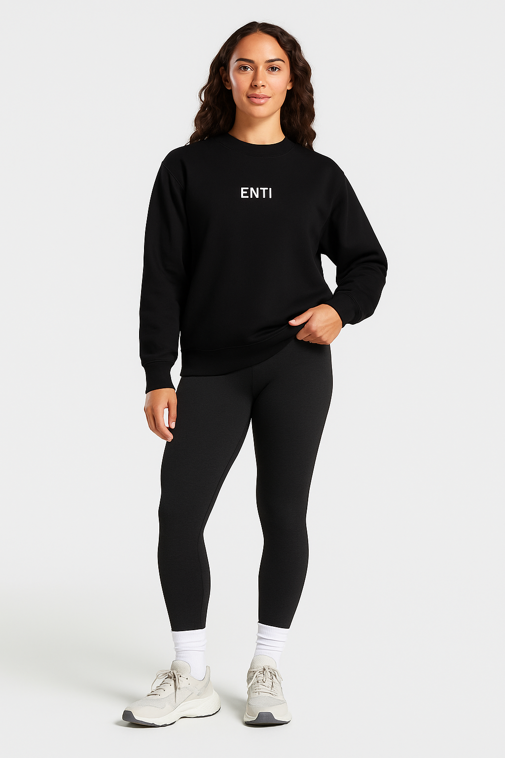 Oversized Jumper - Black