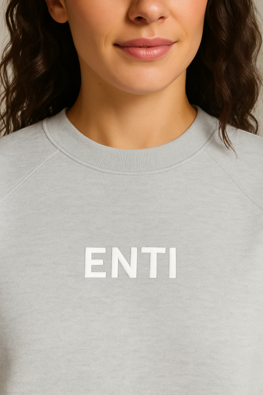 Oversized Jumper - Gray