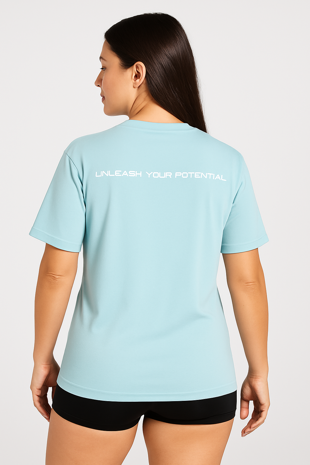 Oversized Flow Tee - Blue