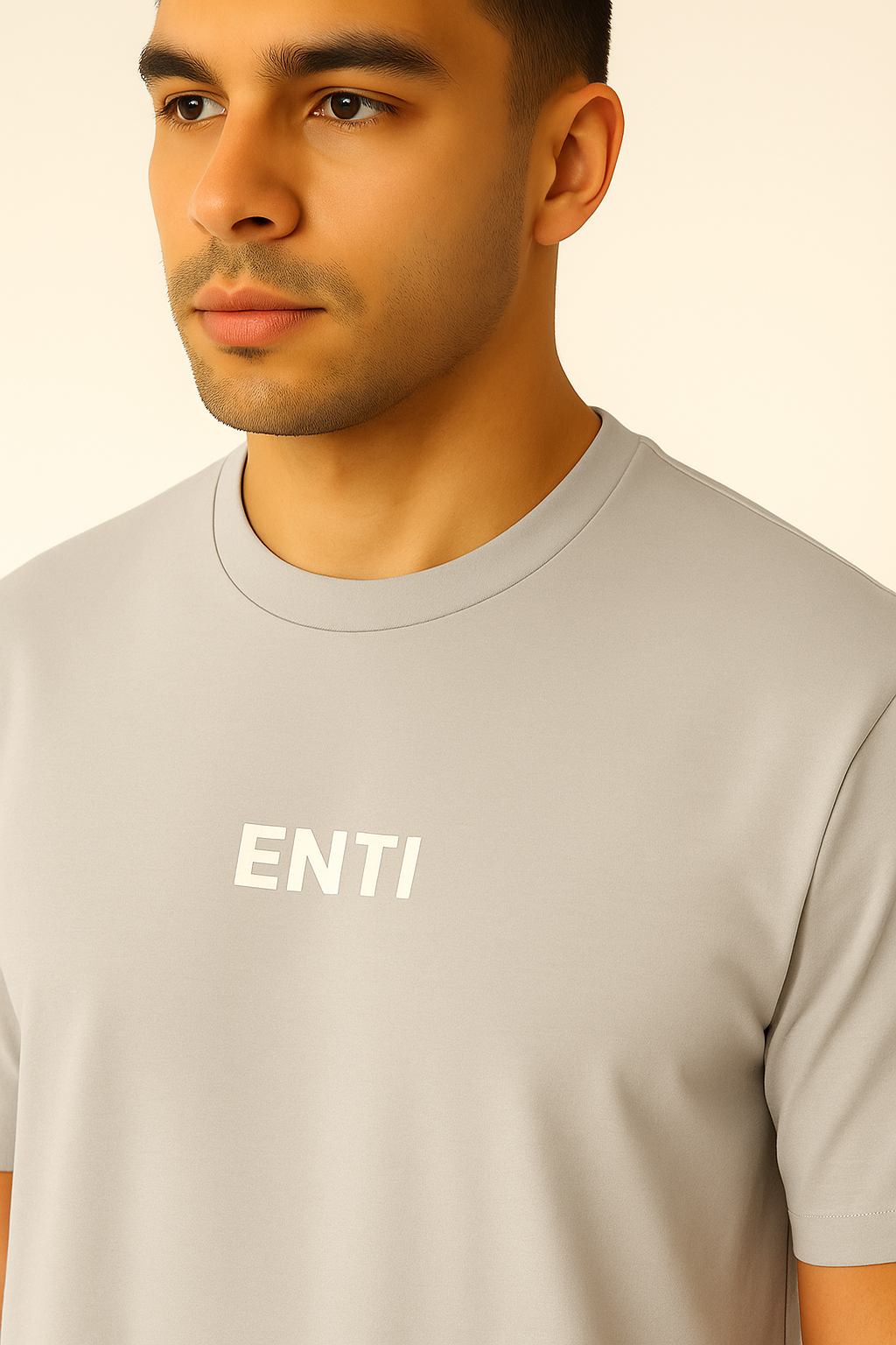 Oversized Gym Tee - Gray