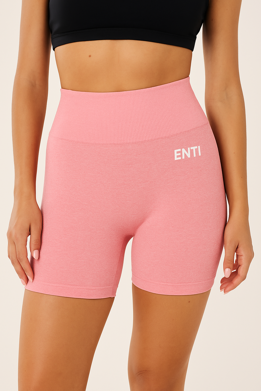 Dahlia Scrunch Shorts - Pink