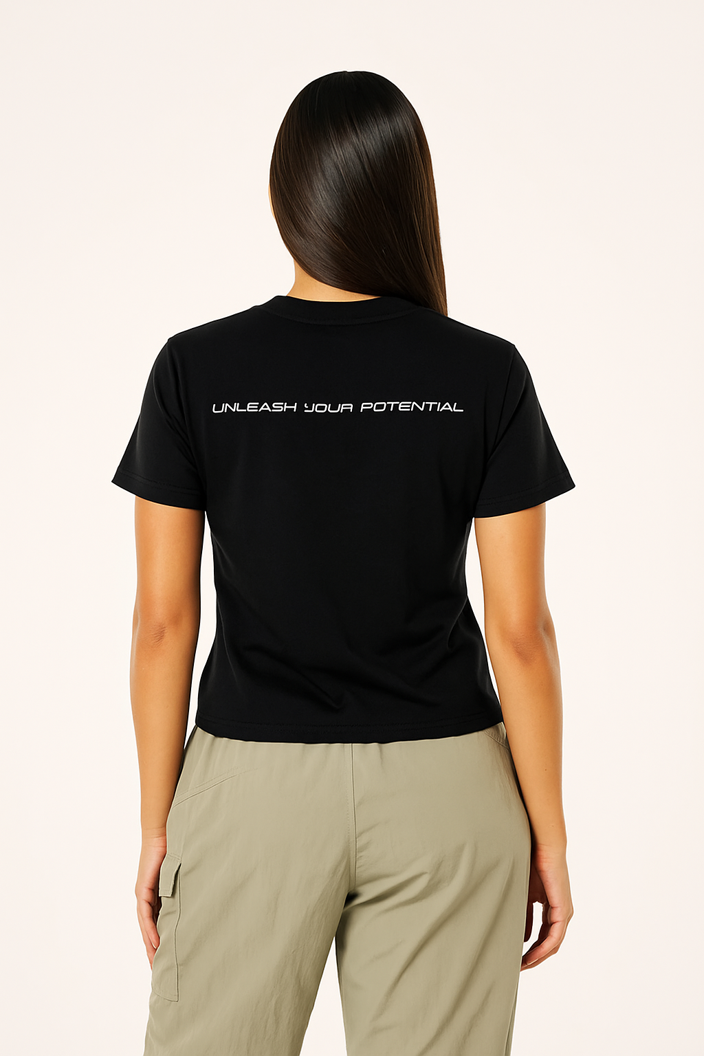 Oversized Flow Tee - Black