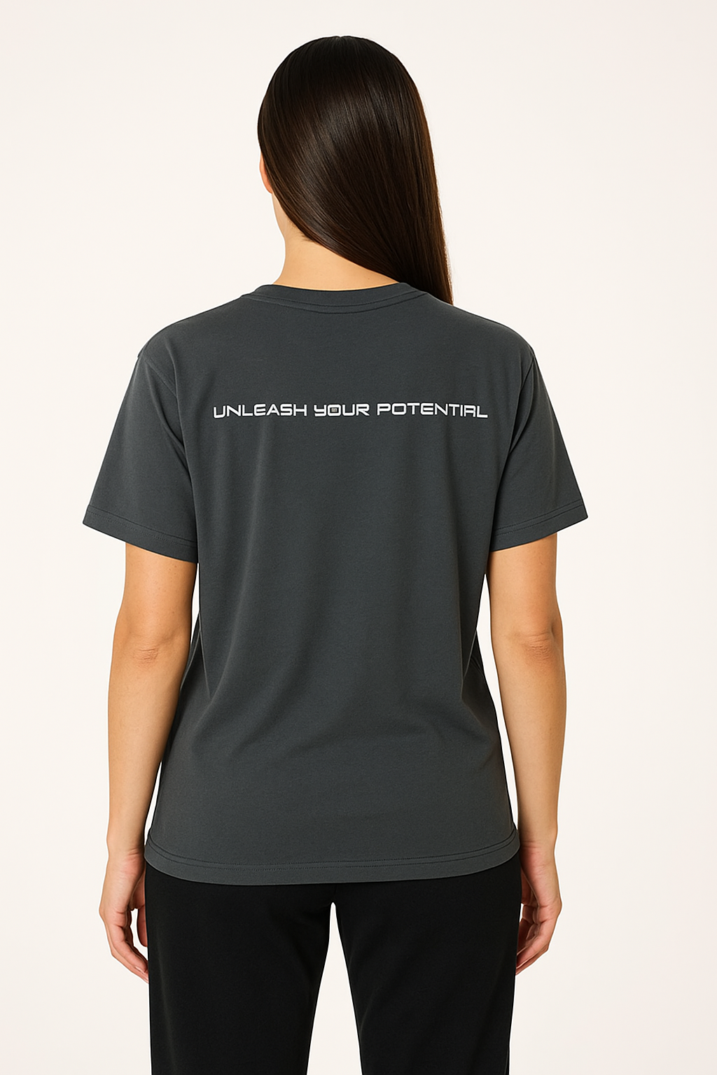 Oversized Flow Tee - Gray