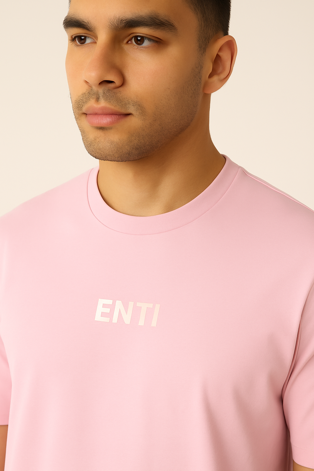 Oversized Gym Tee - Pink