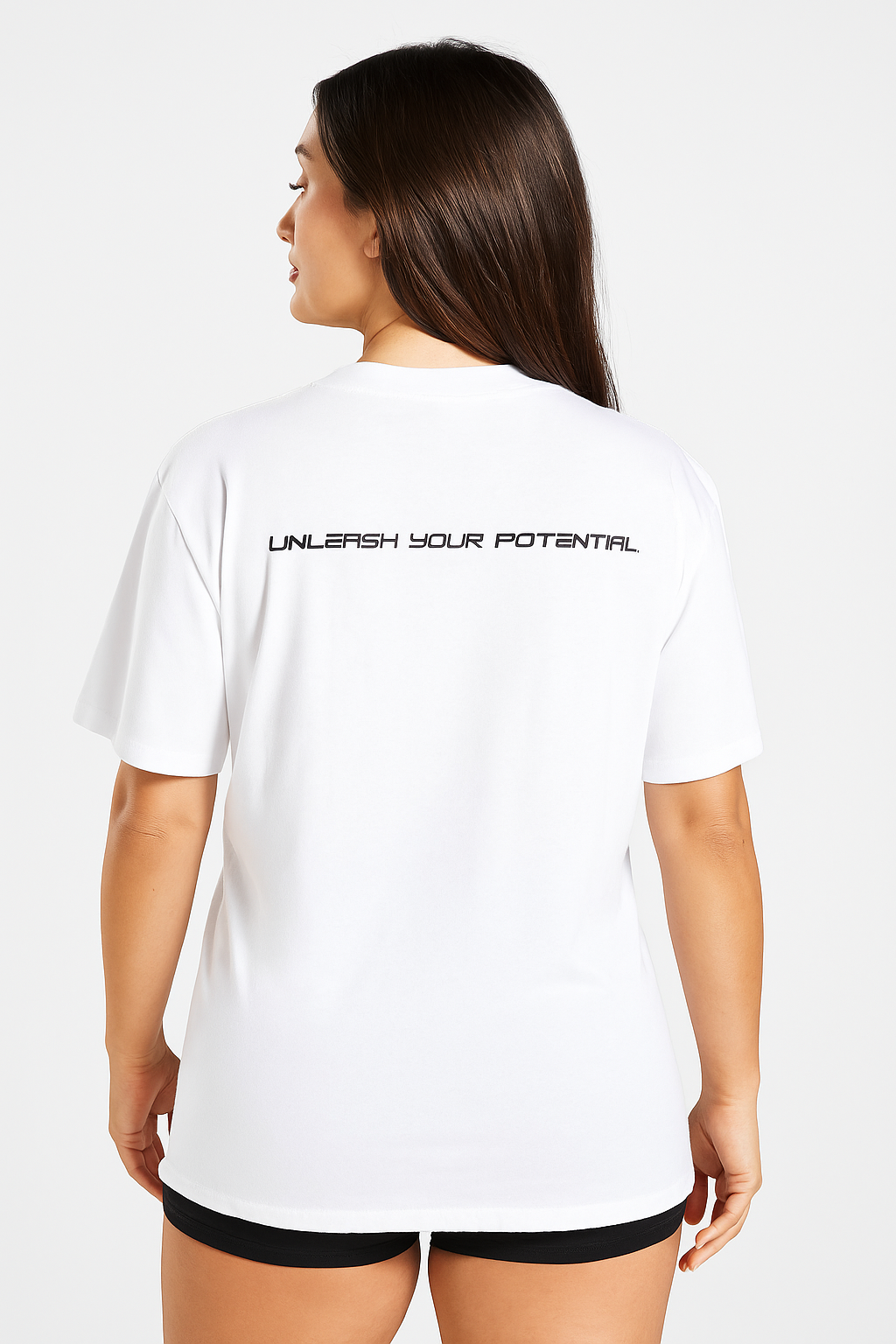 Oversized Flow Tee - White